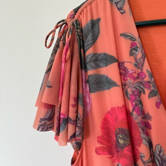 NWT Maeve Simone Floral Midi Dress S Small - Picture 6 of 6